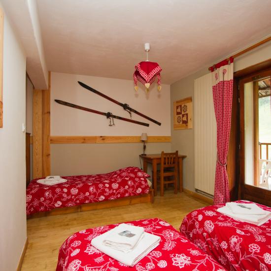 chambre d'hôtel la baita du loup 5 personnes