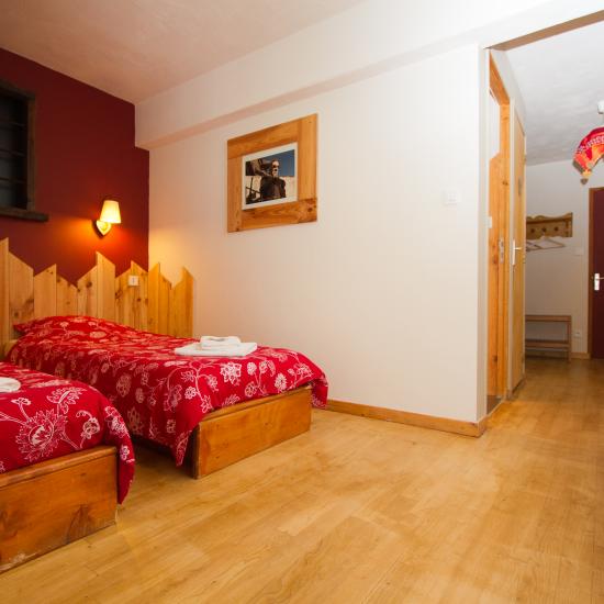 chambre d'hôtel la baita du loup 5 personnes