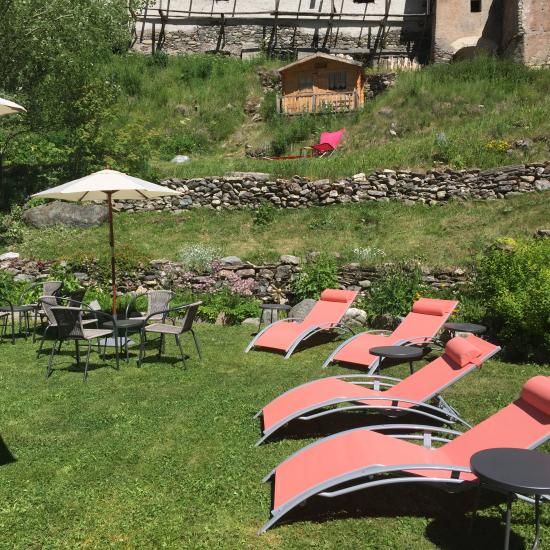 terrasse la baita du loup