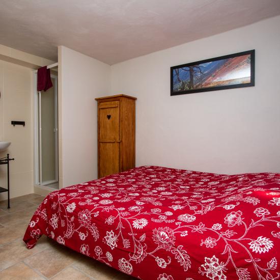 chambre d'hôtel La baita du loup 6 personnes