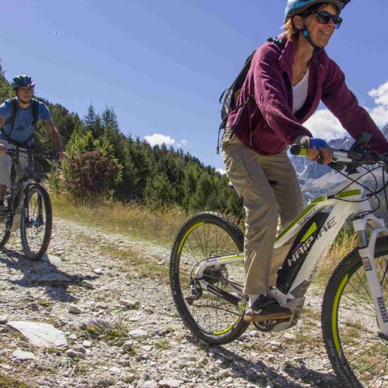 séjour VTT électrique la Baïta du loup